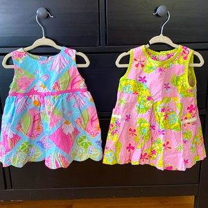 Two Lilly Pulitzer Baby Dresses